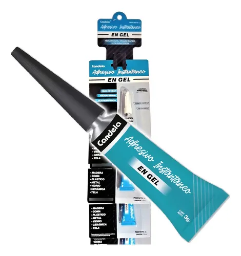 Adhesivo Instantáneo Candela Gel Plus x3g (32x6)