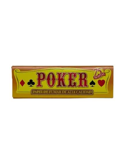 Papel Poker Alargado x75 hojas (80x25)