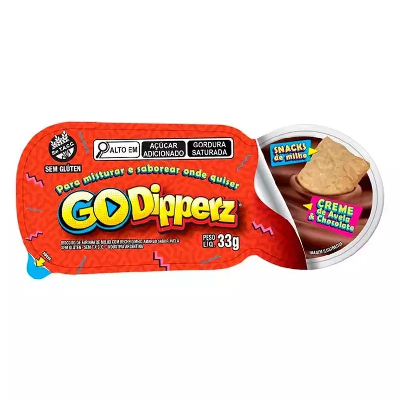 Snacks de Maíz Go Dipperz x33g (12x12)