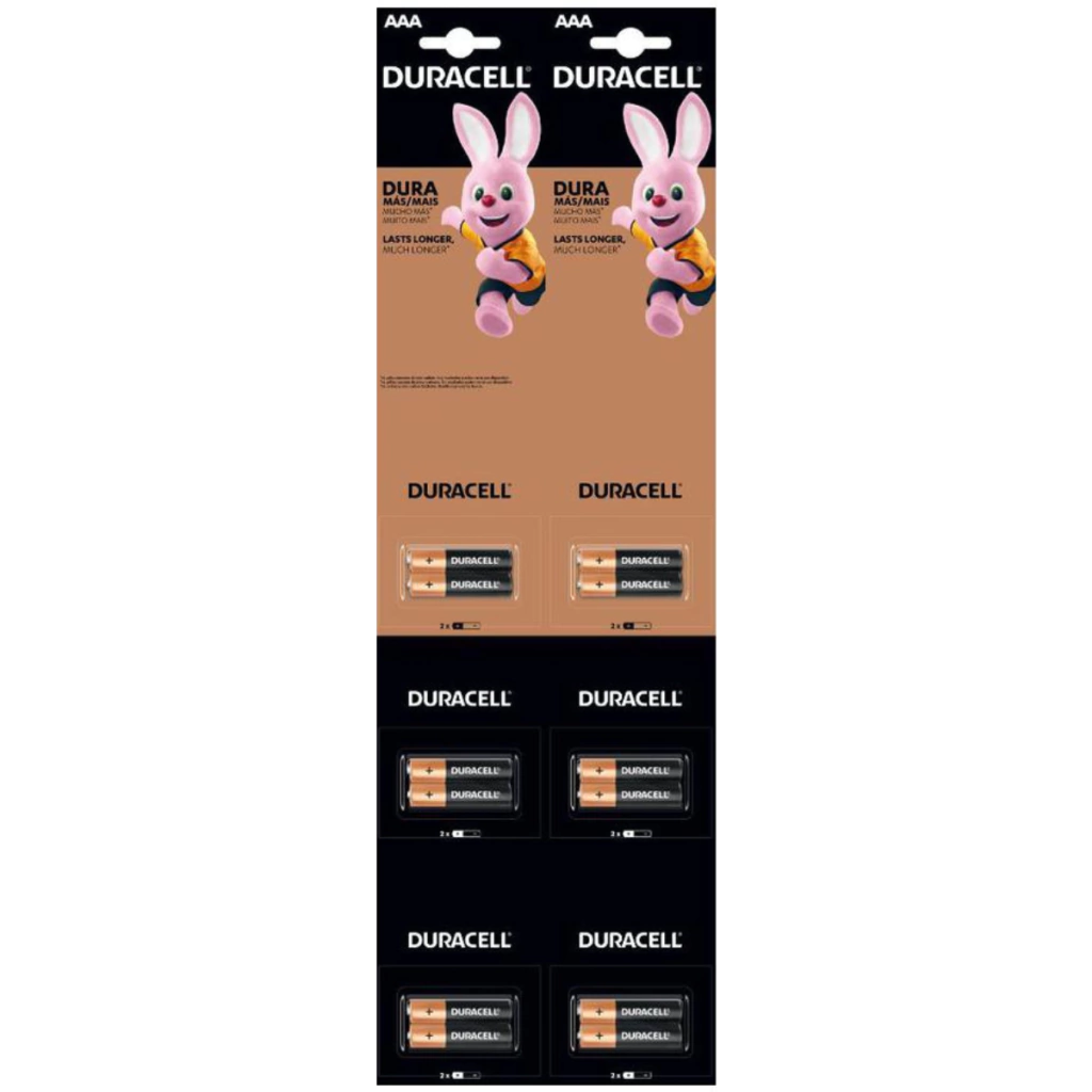 Duracell Alcalina AAA x12u (10x12)