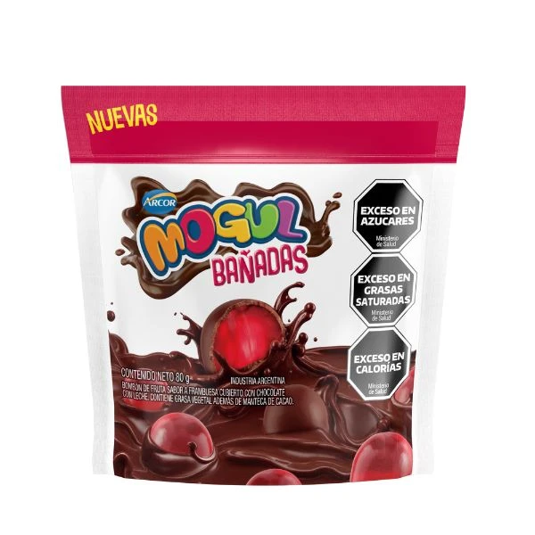 Goma Mogul Bañadas en Chocolate x80g (x24)