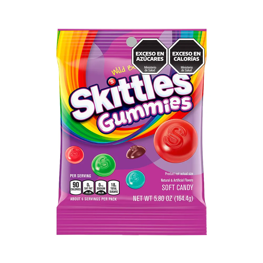 Goma Skittles Wildberry x164,4g (x12)