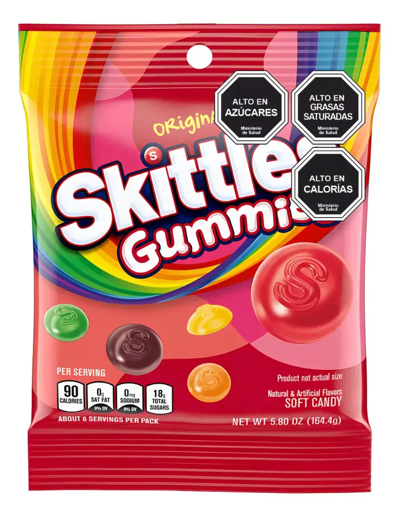 Goma Skittles Original x164,4g (x12)
