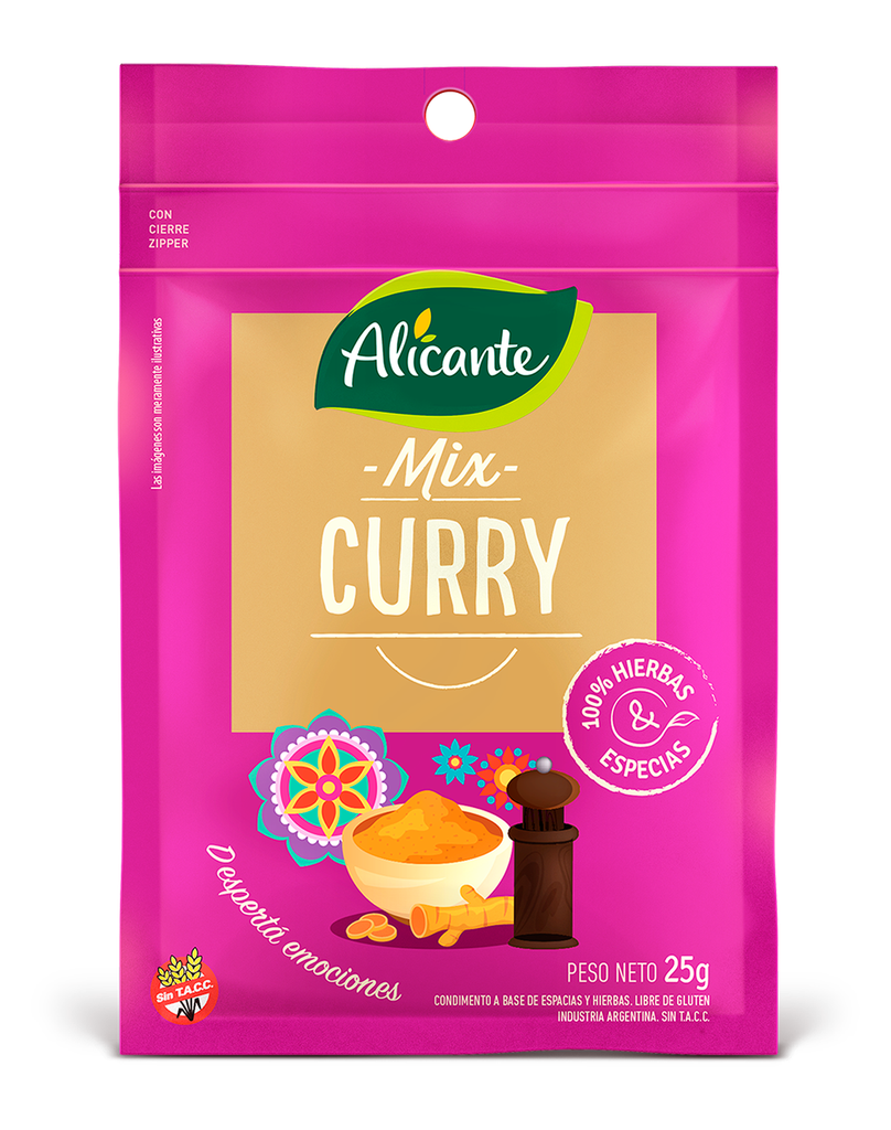 Mix Curry Alicante x25g (x12)