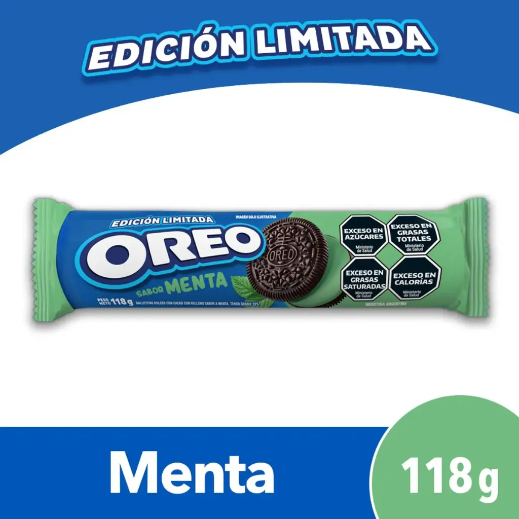 Oreo Menta x118g (x36)