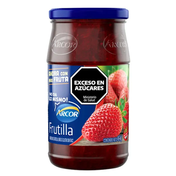 Mermelada Arcor Frutilla x454g (x12)