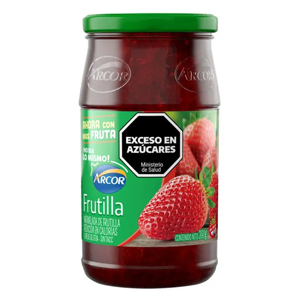 Mermelada Light Arcor Frutilla x390g (x12)