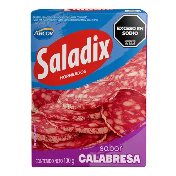 Saladix Calabresa x100g (x24)