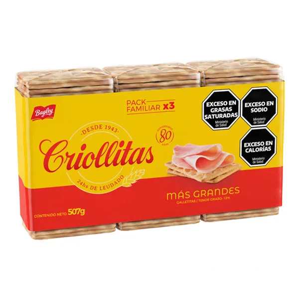Criollitas x507g (x12)