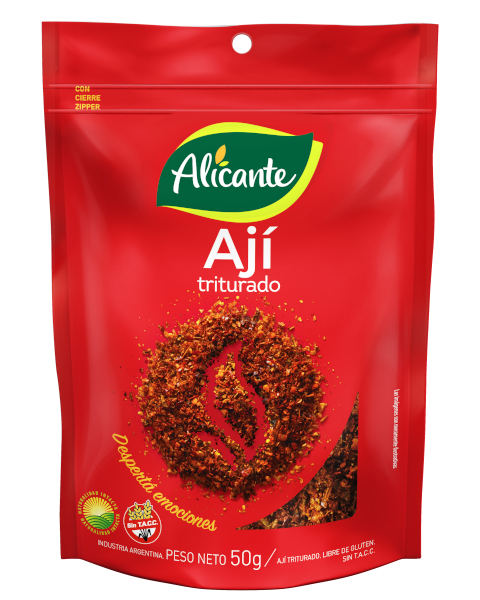 Ají Triturado Alicante sin Tacc x50g (x12)