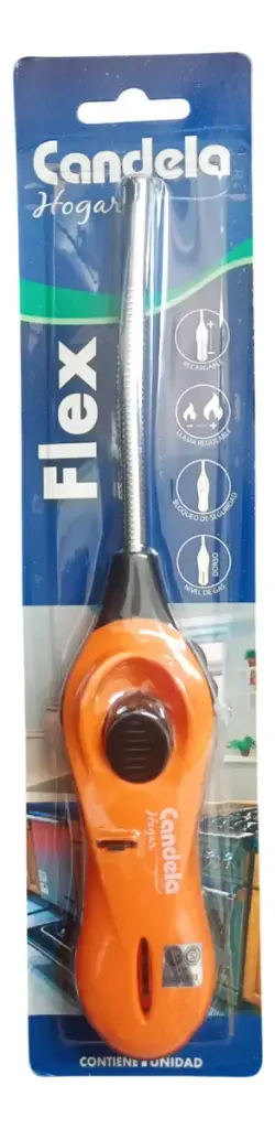 Candela Hogar Encendedor Flex Recargable (x72)