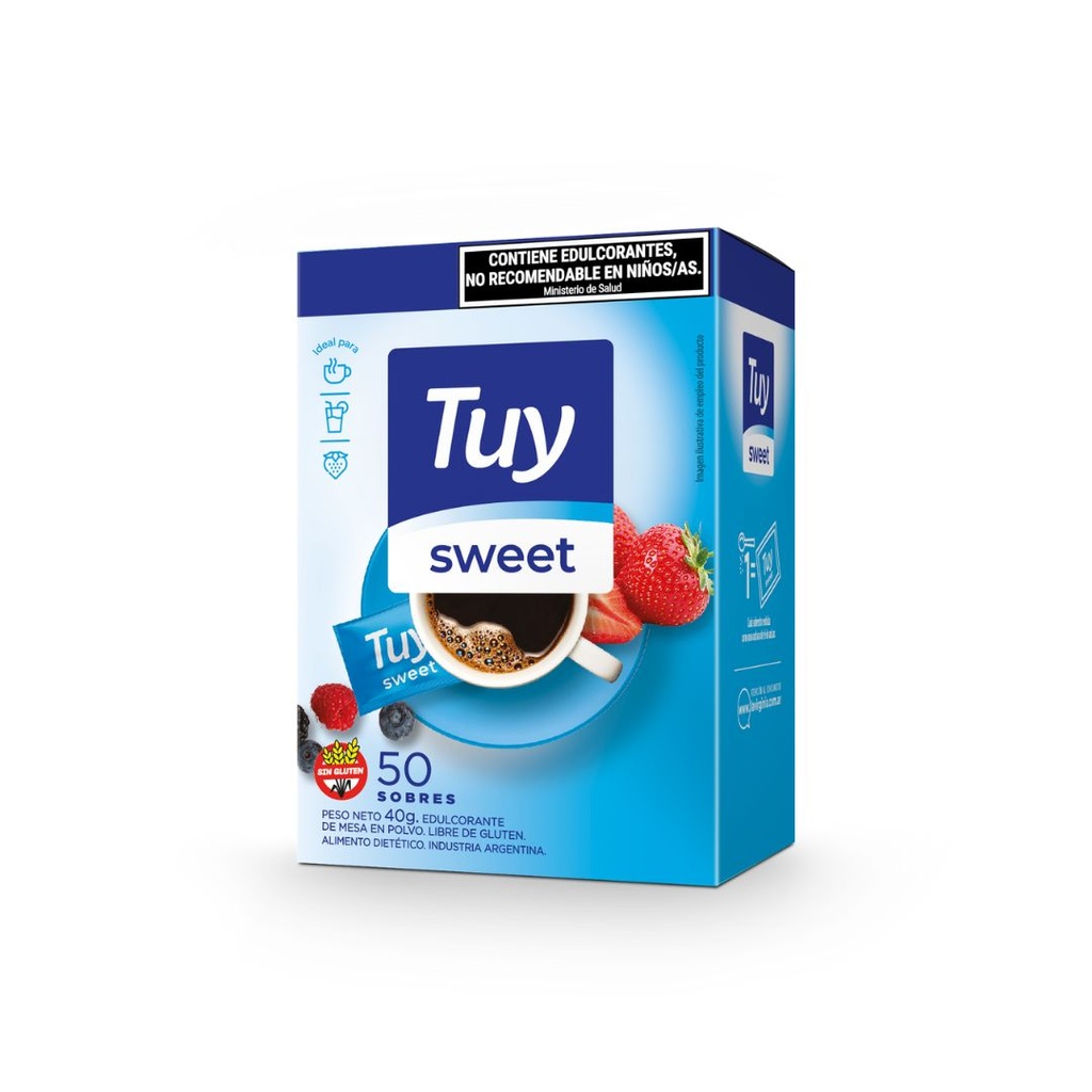 Edulcorante Tuy Sweet x50u (x10)