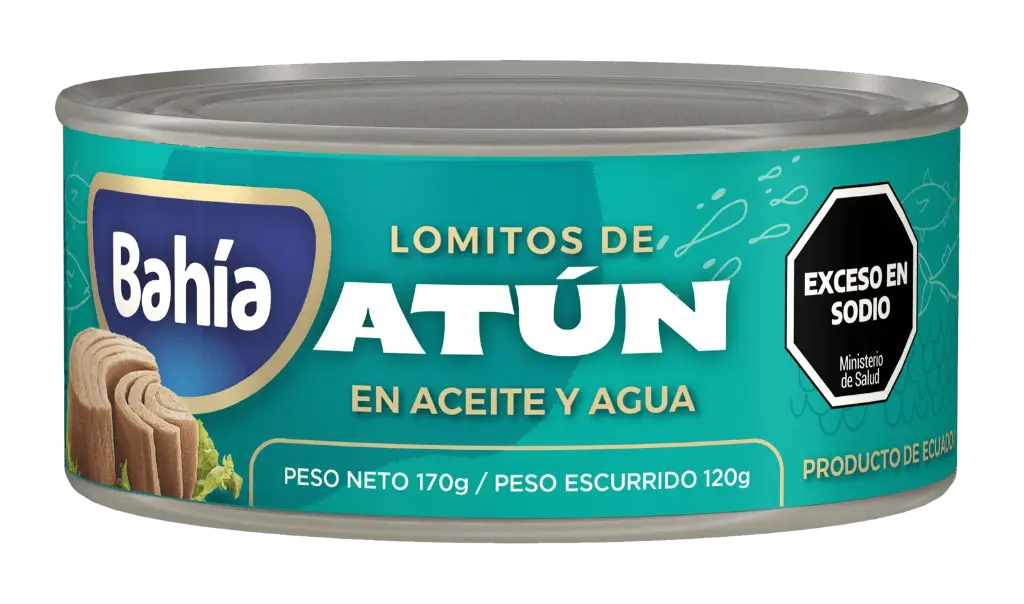 Lomitos de Atún en Aceite y Agua Bahía x170g (x48)