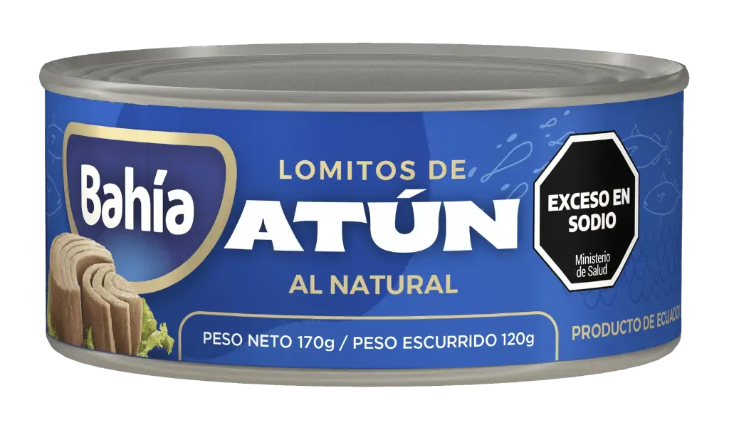 Lomitos de Atún al Natural Bahía x170g (x48)