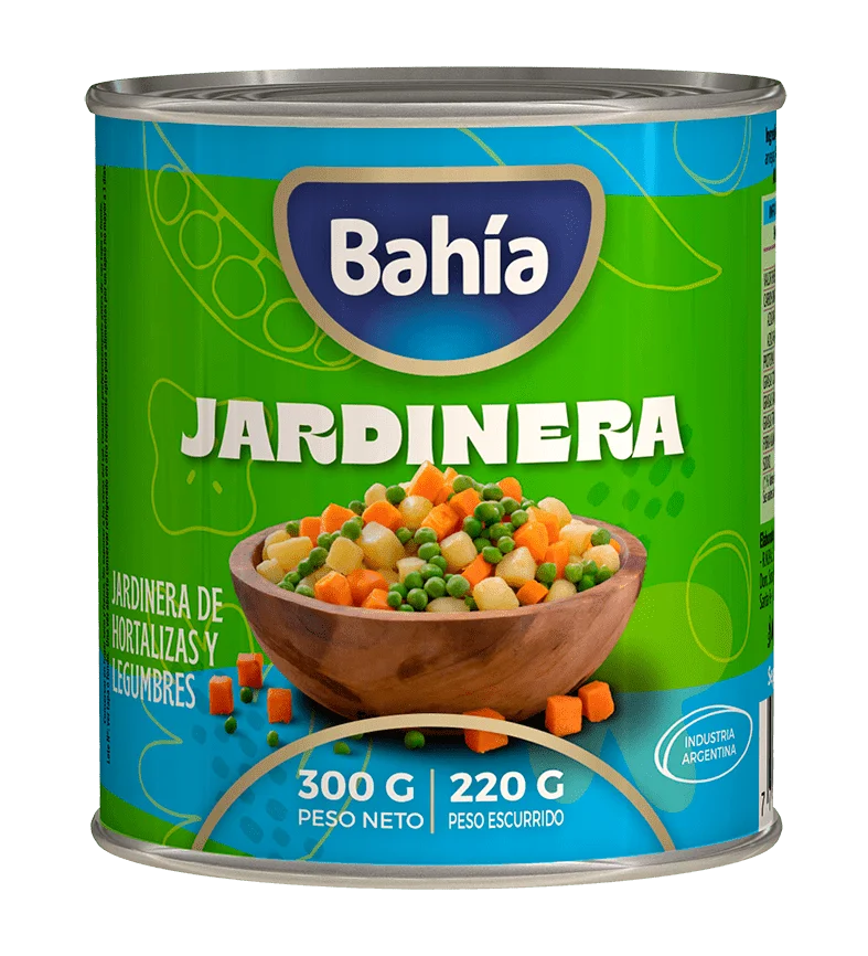 Jardinera de Hortalizas Y Legumbres Bahía x300g (x24)