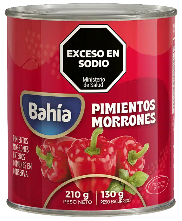 Pimientos Morrones Bahía x185g (x24)