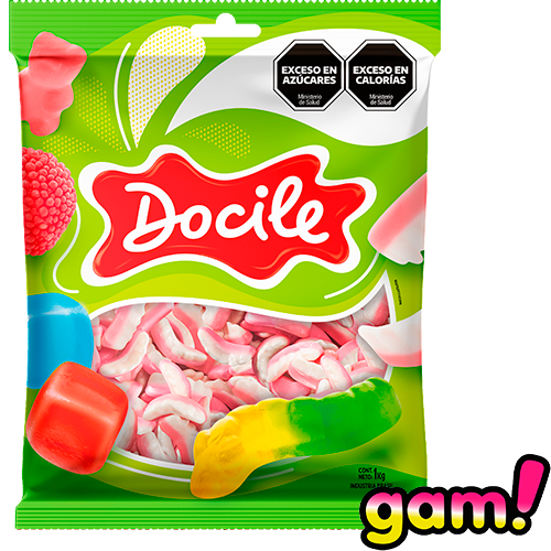 Goma Docile Dentaduras x1kg (x12)