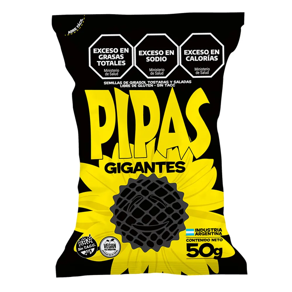 Girasol Pipas Gigantes x50g (12x12)