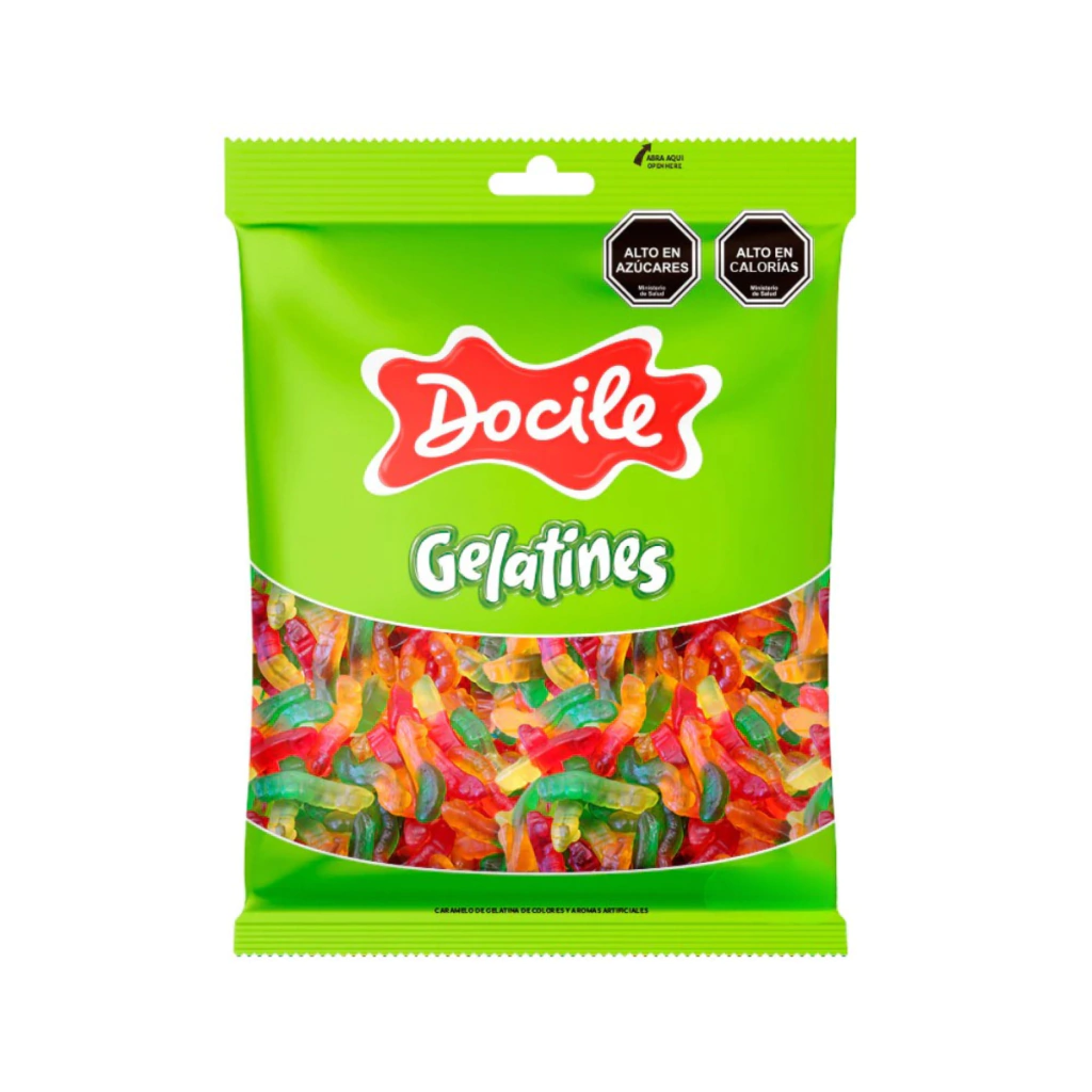 Goma Docile Culebritas x1kg (x12)