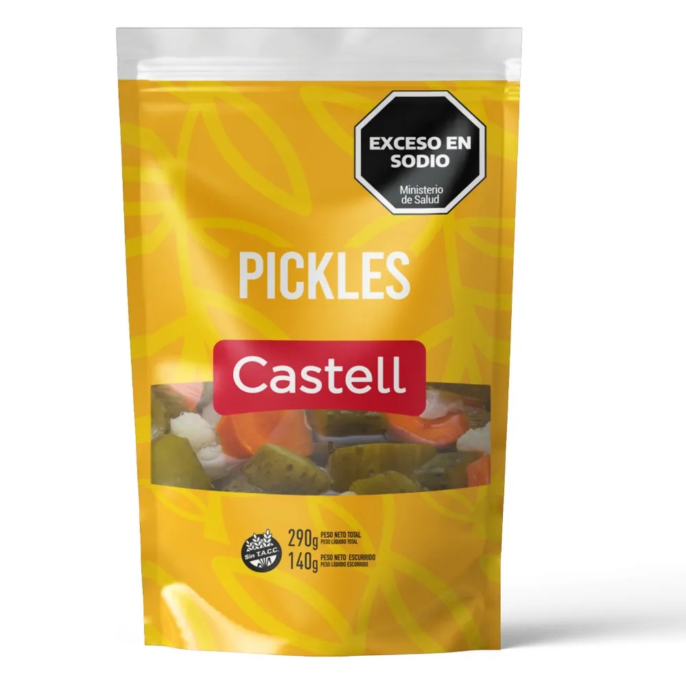 Pickles Castell D/P x140g (x12)