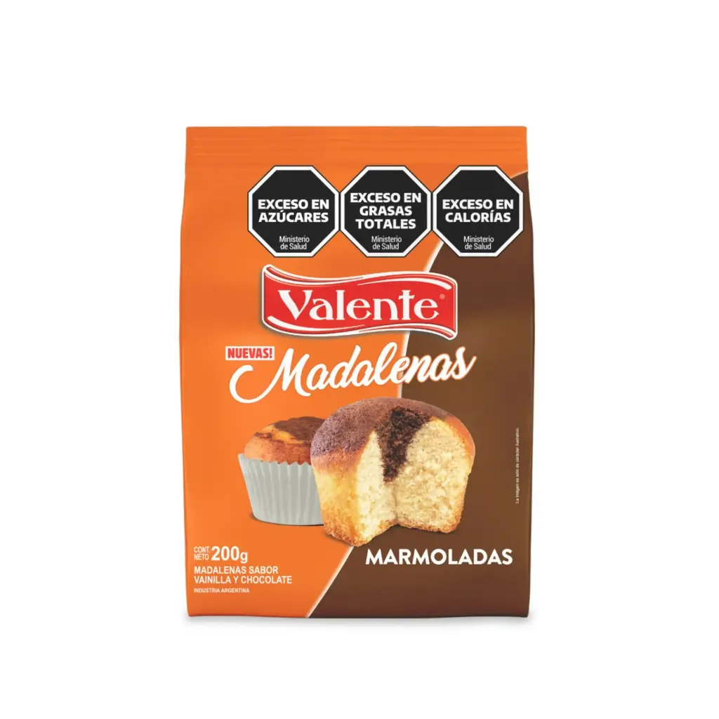 Madalenas Marmoladas Valente x200g (x12)