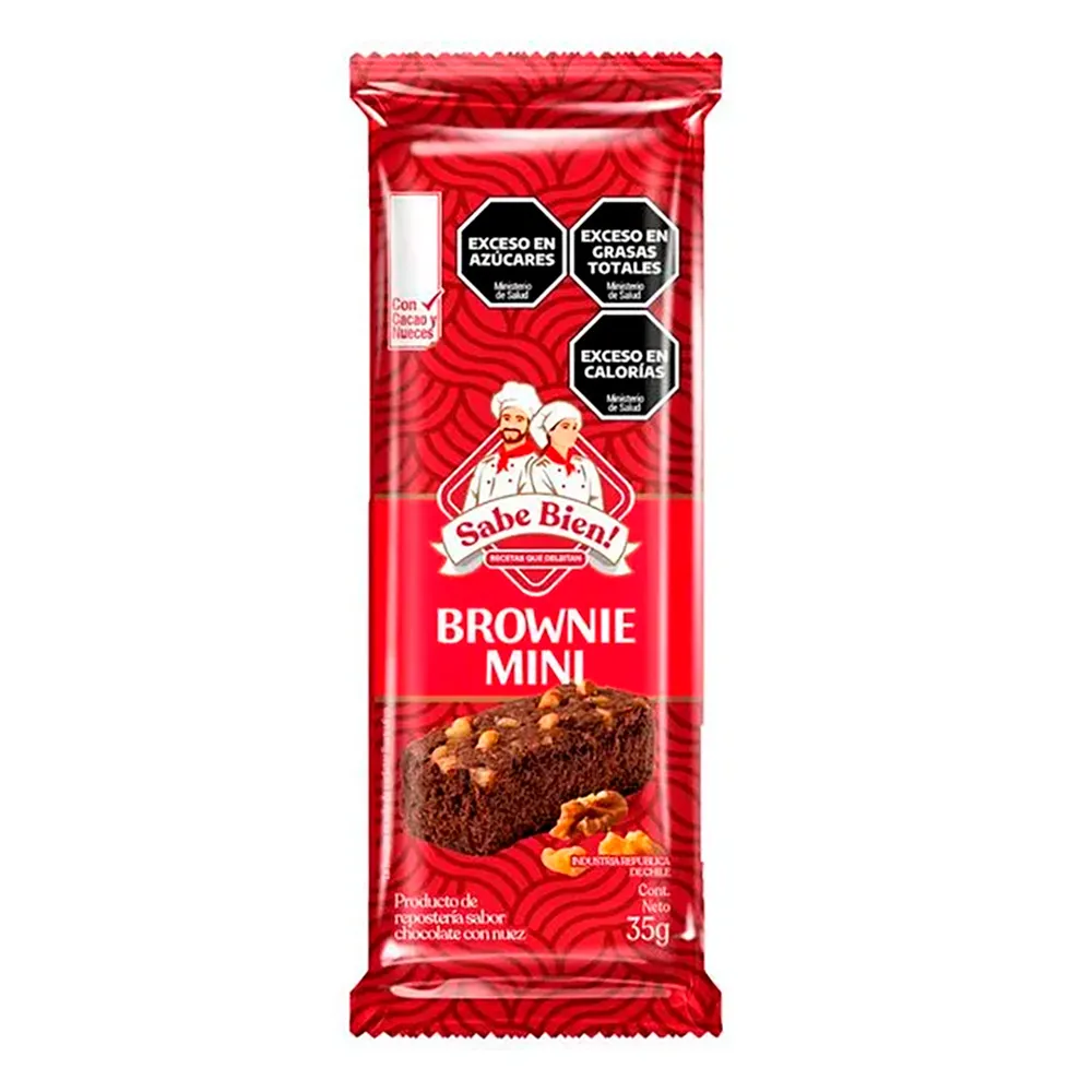 Brownie Mini SabeBien! x35g (20x12)