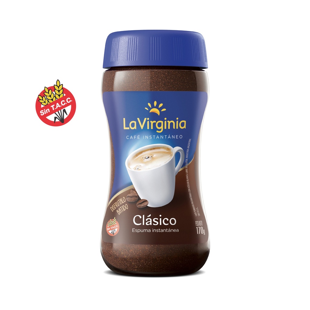Café Instantáneo Clásico La Virginia x170g (x6)