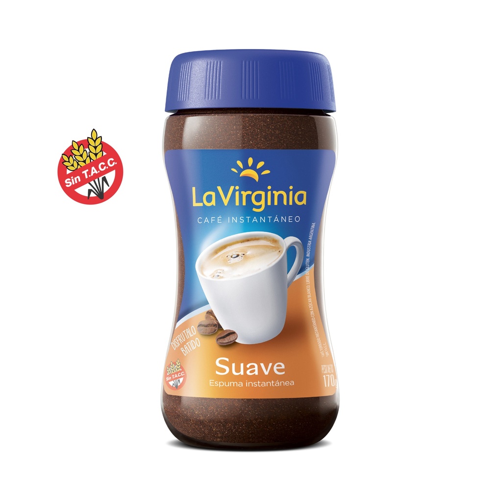 Café Instantáneo Suave La Virginia x170g (x6)