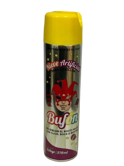 Nieve Artificial Bufón x370ml (x12)