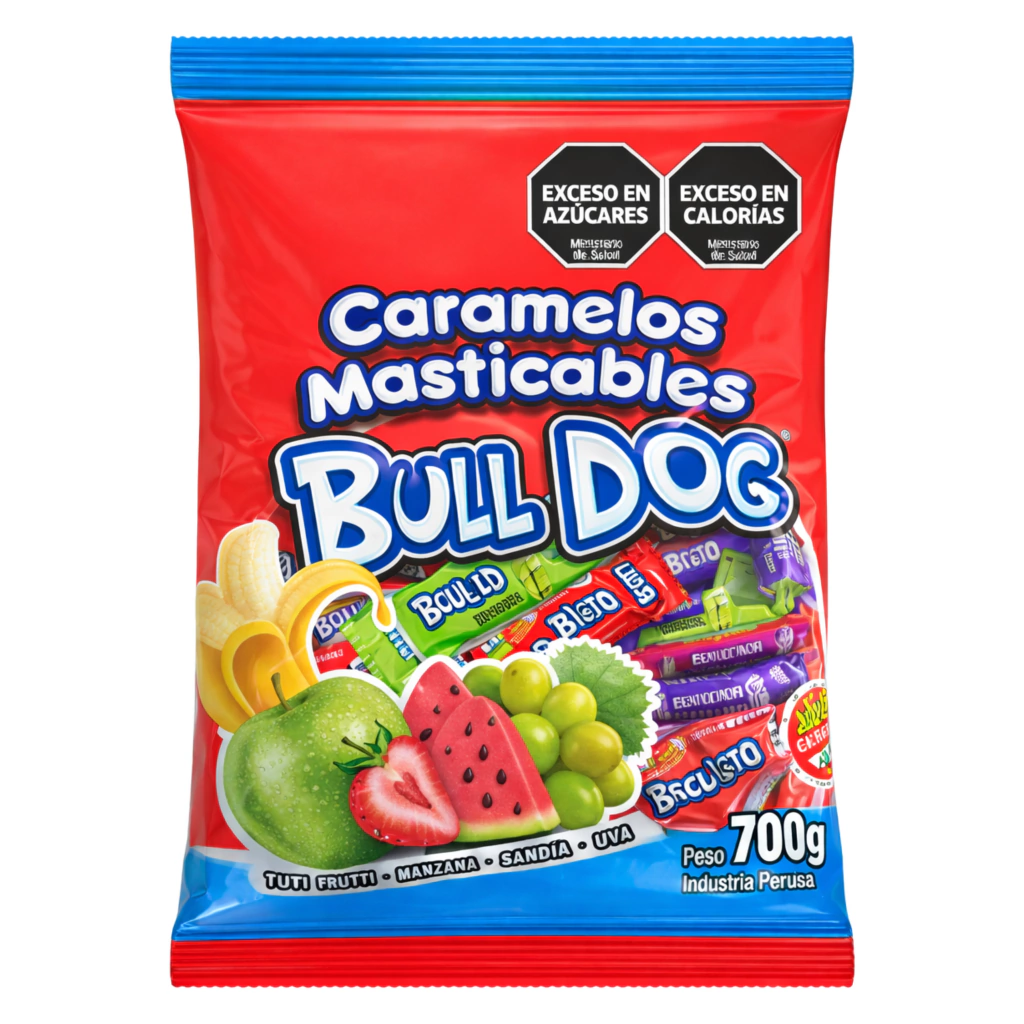 Caramelo Masticable Bulldog x700g (x12)
