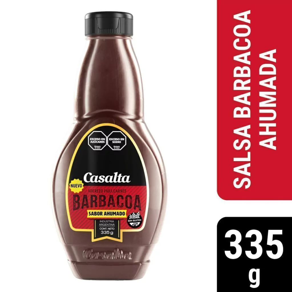 Salsa Barbacoa Casalta x335g (x12)
