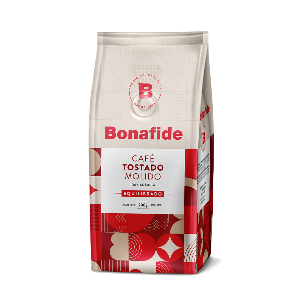 Café Bonafide Tostado Equilibrado x200g (x6)