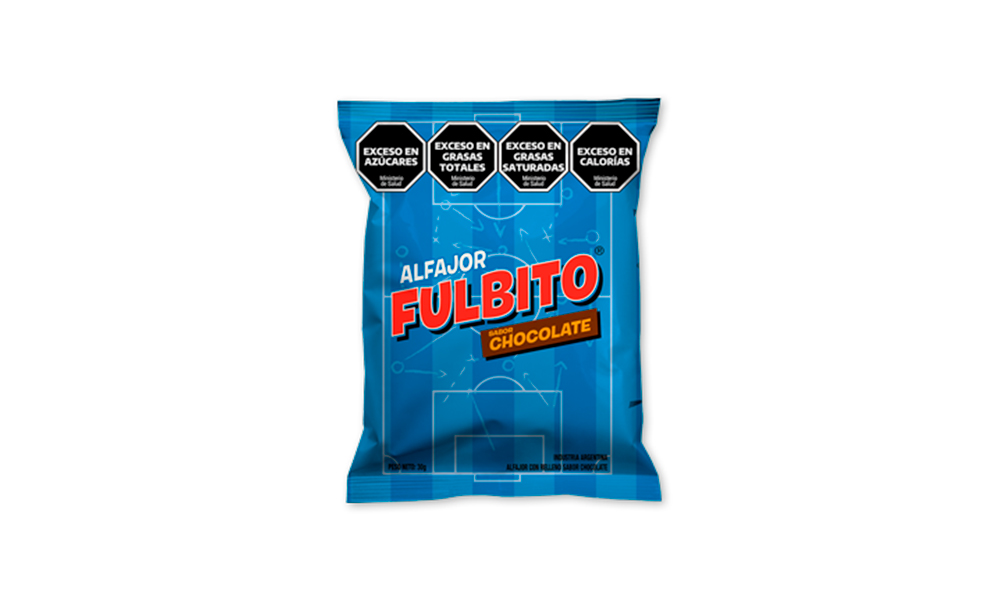 Alfajor Fulbito Relleno de Chocolate x30g (x44)