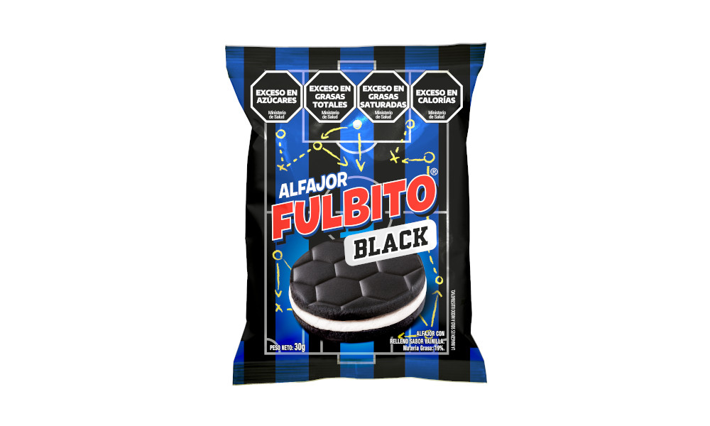Alfajor Fulbito Black x30g (x44)
