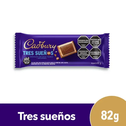 [100849] Cadbury Tres Sueños x82g (x28)