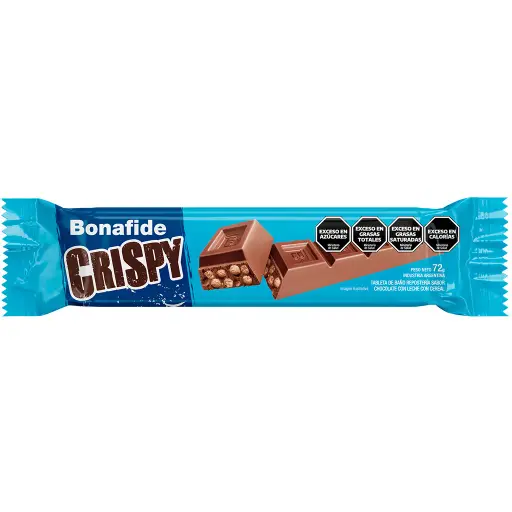 [100877] Chocolate Bonafide Crispy x72g (4x14)