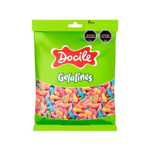[100879] Goma Docile Culebritas Ácidas x1kg (x12)