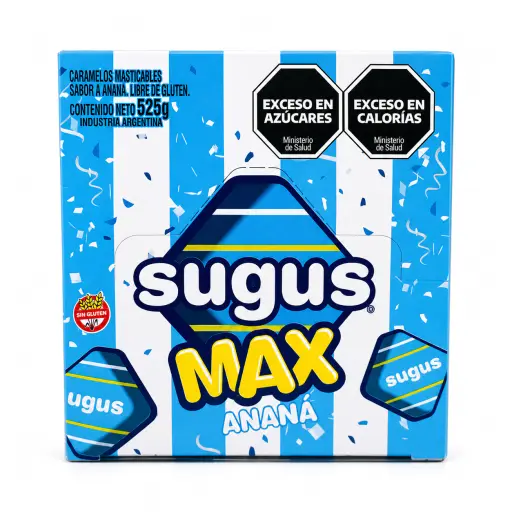 [100884] Sugus Max Ananá Mundial x70u (12x70)