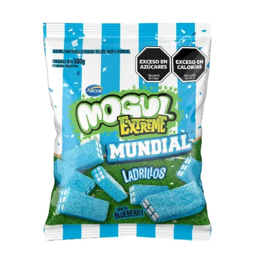 [100888] Goma Mogul Ladrillos Extreme Mundial x500g (x6)