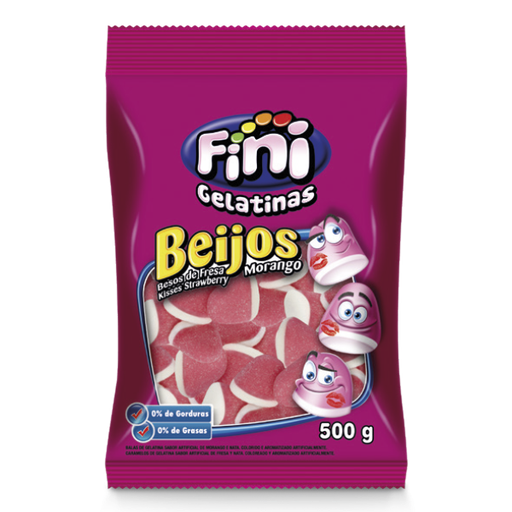 [100890] Goma Fini Besos x500g (x12)