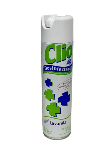 [100926] Desodorante de Ambiente Clio Lavanda x340ml (x12)