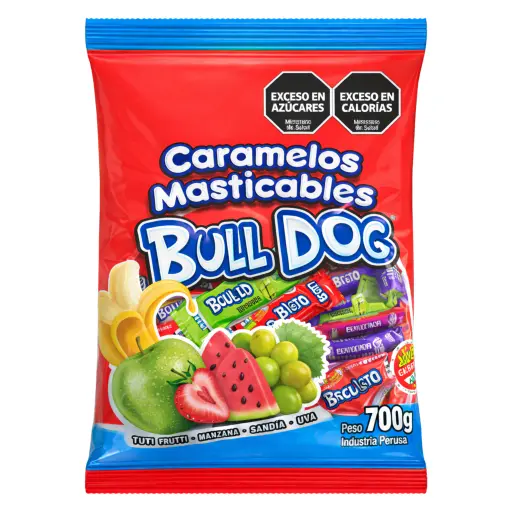 [100929] Caramelo Masticable Bulldog x700g (x12)
