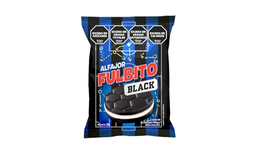 [100943] Alfajor Fulbito Black x30g (x44)