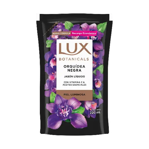 [100949] Lux Jabon Líquido Orquídea Negra DP x220ml (x12)