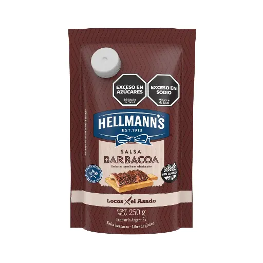 [100956] Salsa Barbacoa Hellmanns DP x250g