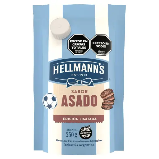 [100957] Aderezo Asado Hellmanns DP x250g (x24)