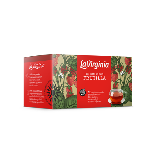 [100962] Té Saborizado Frutilla La Virginia x20u (x6)
