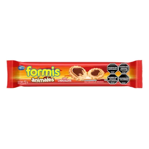[100965] Formis Sabor Vainilla Rellena de Chocolate x90g (x36)