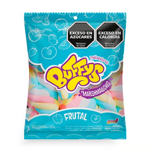 [100973] Malvavisco Buffys Twister Fresa x125g (x16)