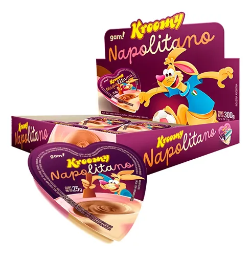 [100979] Crema Kroomy Napolitano 12x25g (x36)